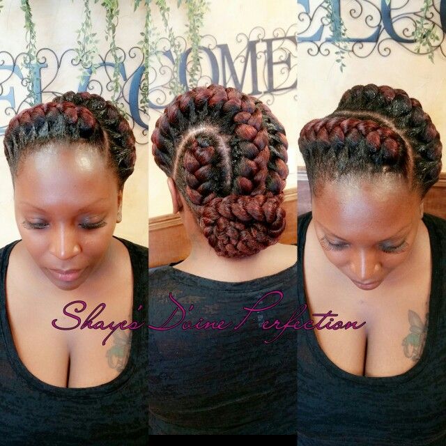 Two Goddess Braids Style