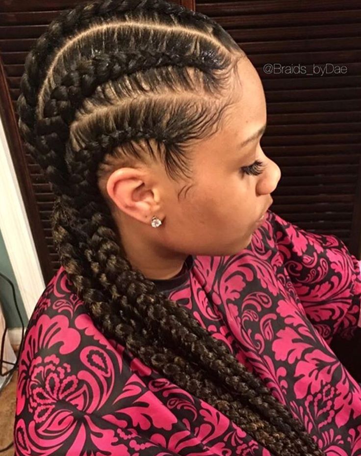 www.HairTriggerr.com Great Conrow Protective Style!