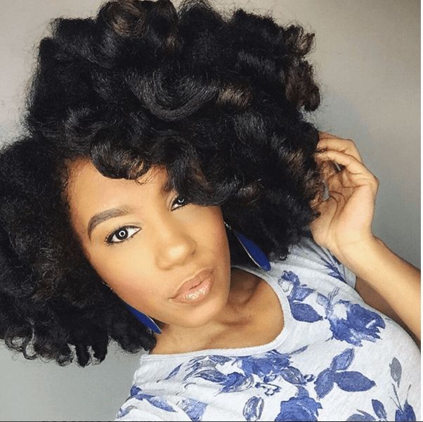 beautiful bantu knot wash n go style ig curvycurlygirls naturalhairmag naturalhair