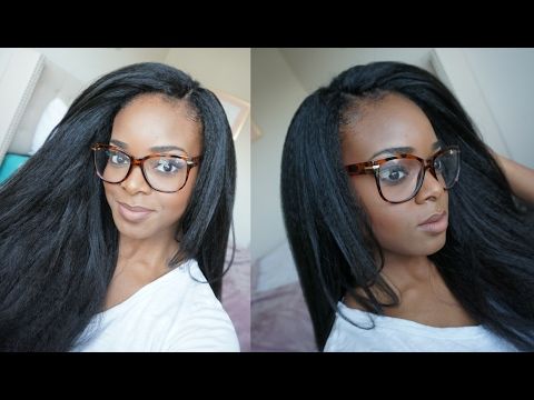 crochet braids with kanekalon hair invisible knot video black hair information