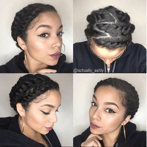 flat twist protective style