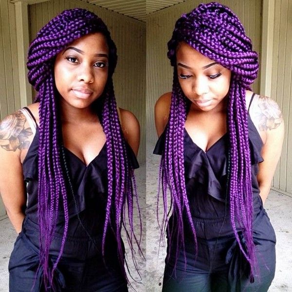 jumbo box braids pinterest