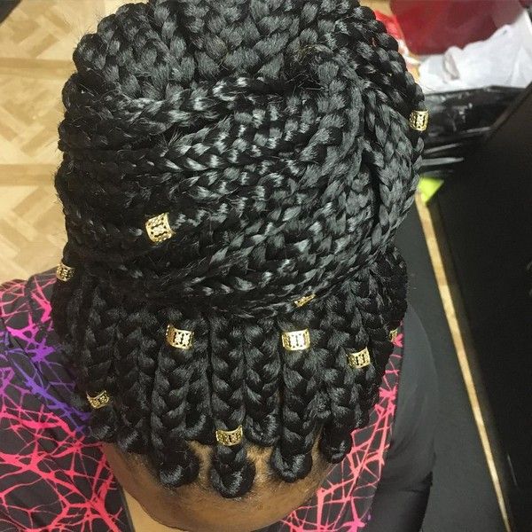 jumbo box braids tumblr