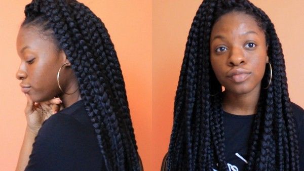 jumbo braids hairstyles pictures