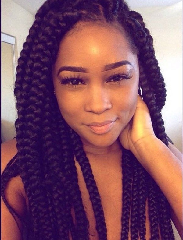 nice jumbo box braids hairstyles