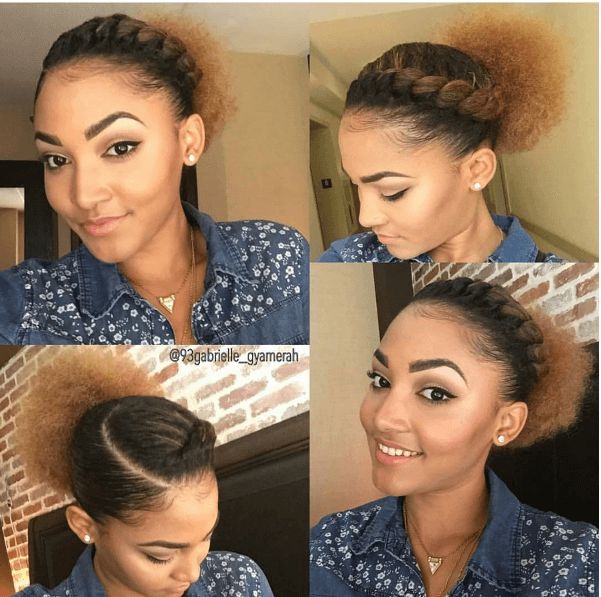 super cute flat twist puff ig 93gabrielle gyamerah naturalhairmag
