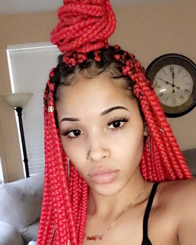 Some Stunning Box Braids that will make heads turn