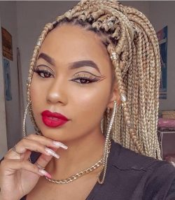 Some Stunning Box Braids that will make heads turn