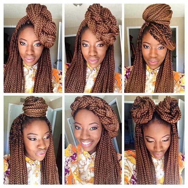 6 cool box braids hairstyles