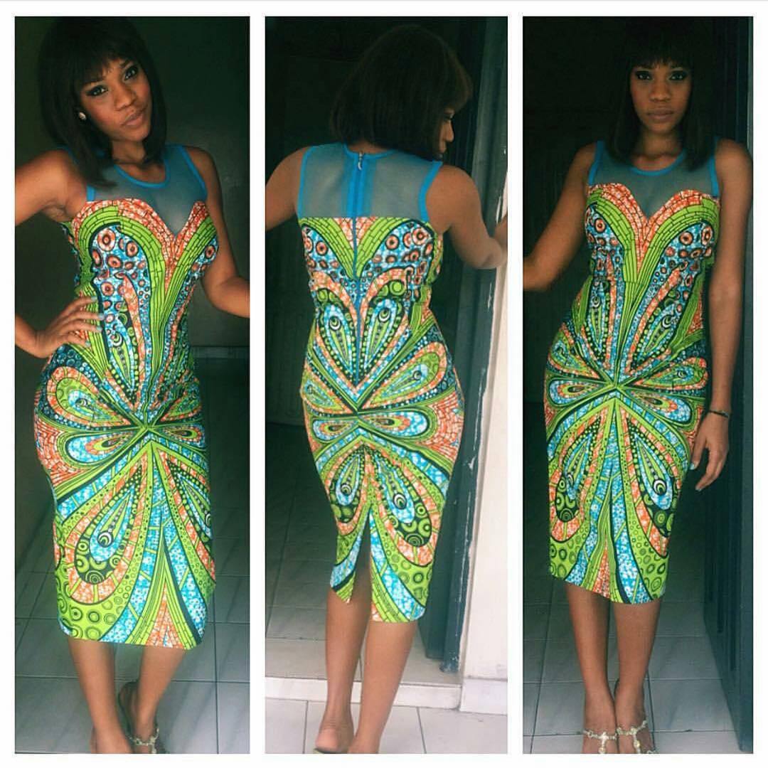 ankara dress by fabricsbynaya