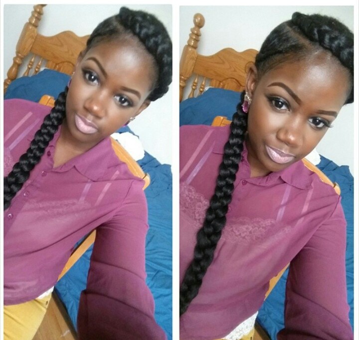 Lovely braids that will rock any party or event