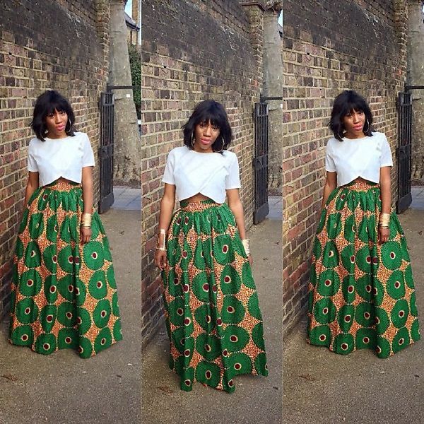 the african shop zaba skirt theafricanshop dot etsy dot com