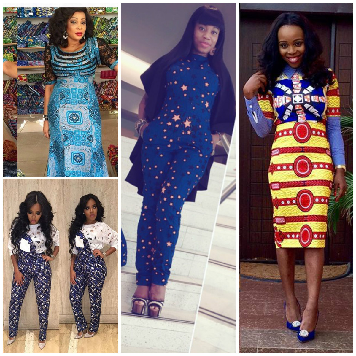 Several trendsetting Ankara varieties that may look good on you