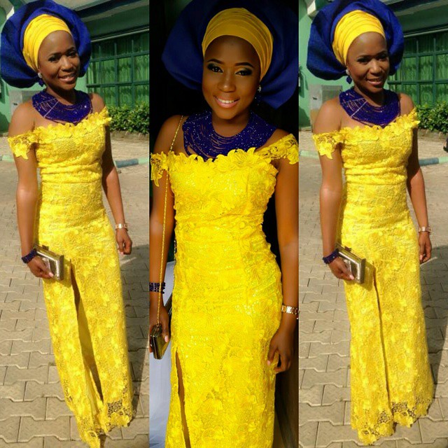 Various Aso Ebi looks to rock your day