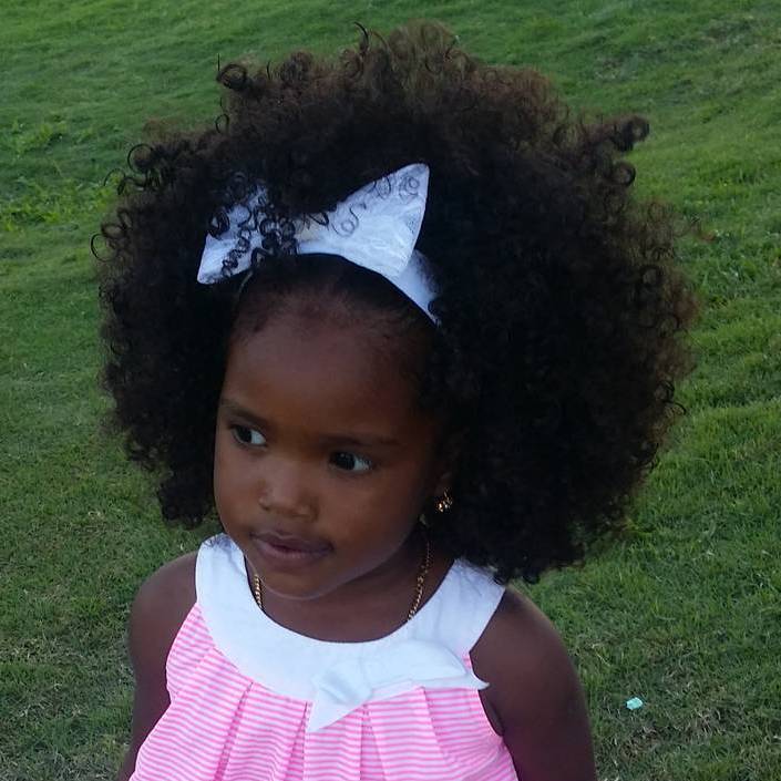 Afro Hairstyle For Little Black Girls