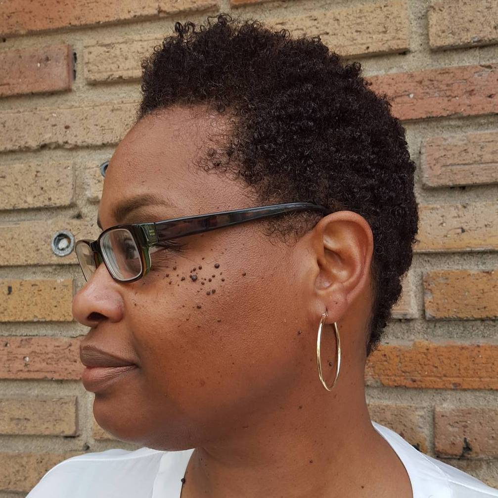 Very Short Haircut For Natural Hair