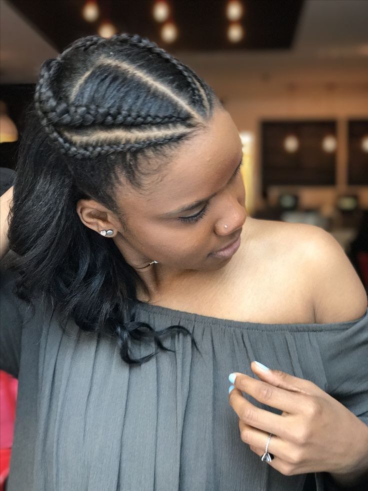 5 Creative Natural Braided Hairstyles For Black Women