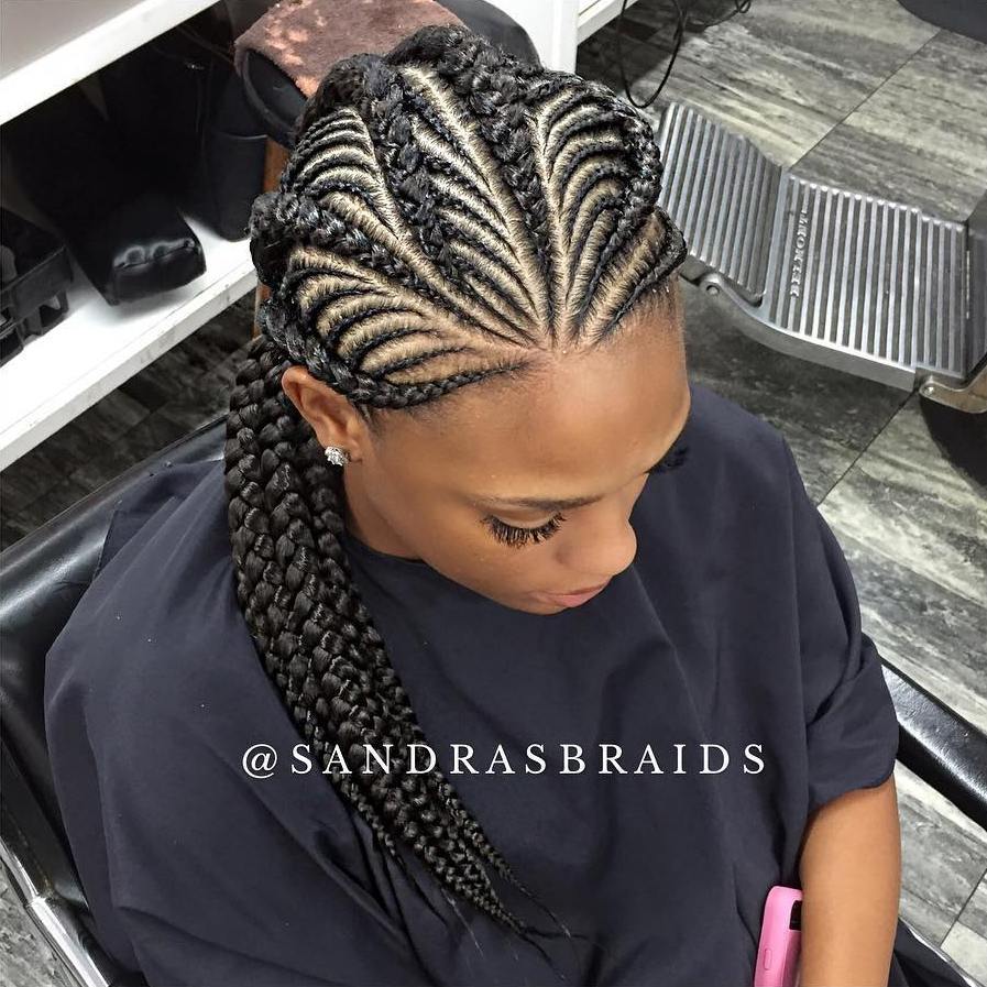 Thick And Thin Ghana Braids