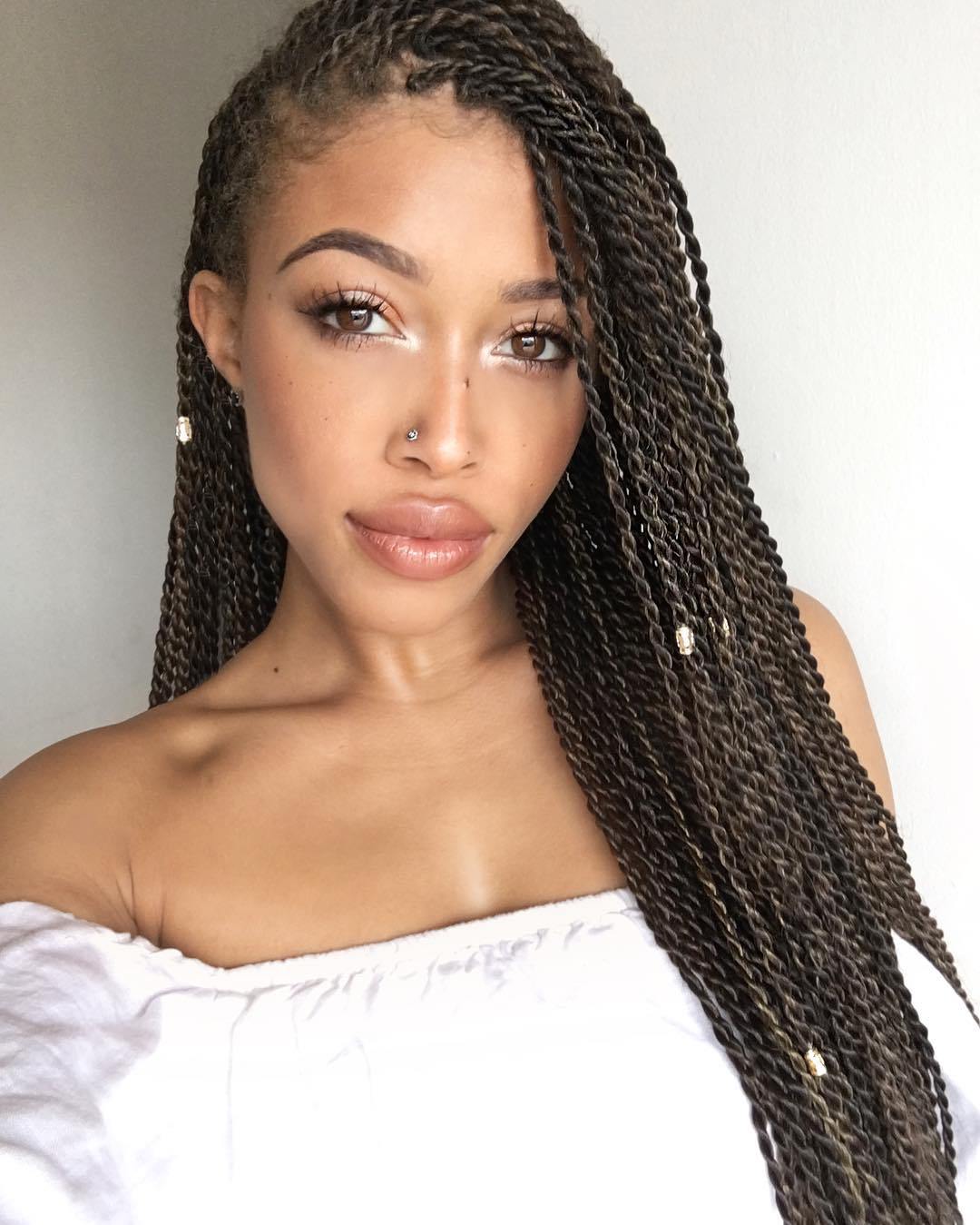 Thin Twist Braids