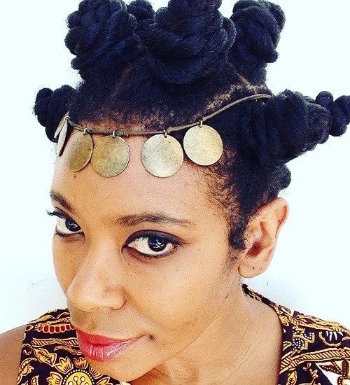 Bantu Knots For Longer Hair