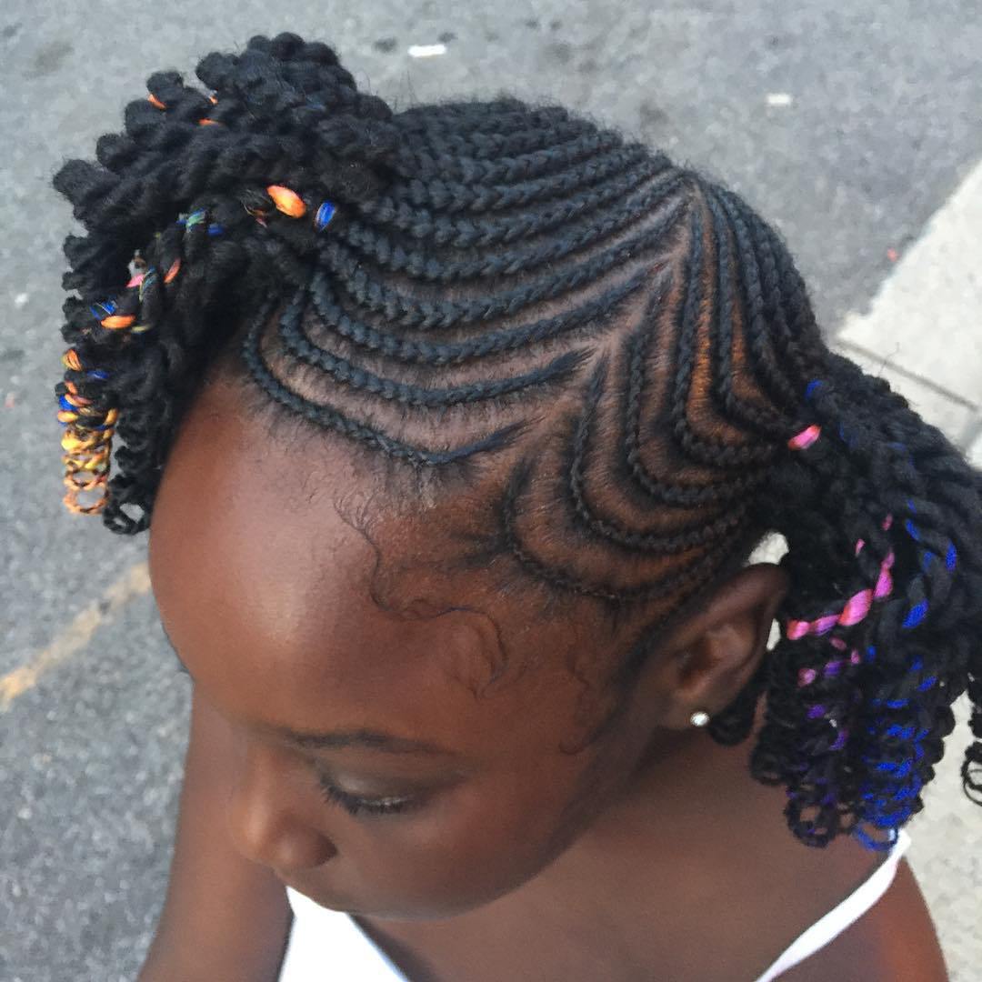 Cornrows And Twisted Pigtails