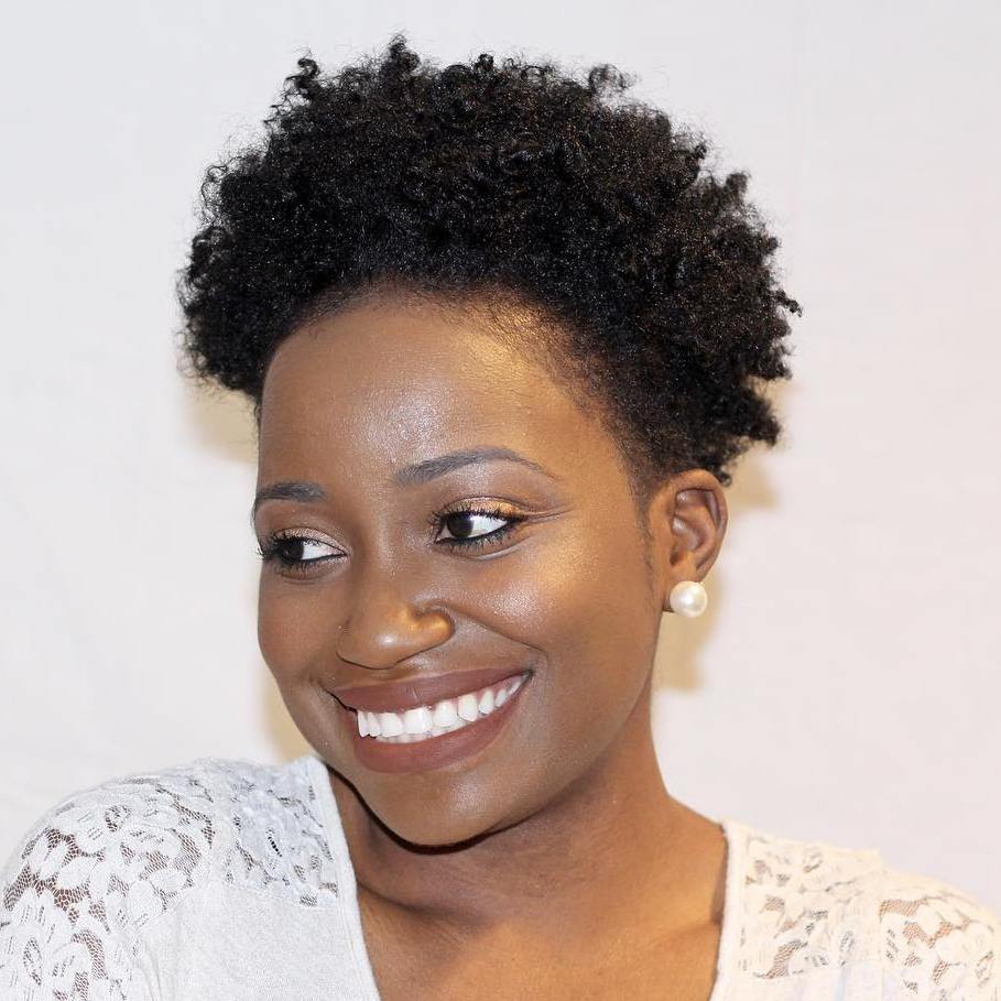 Short Afro Hairstyle For Women