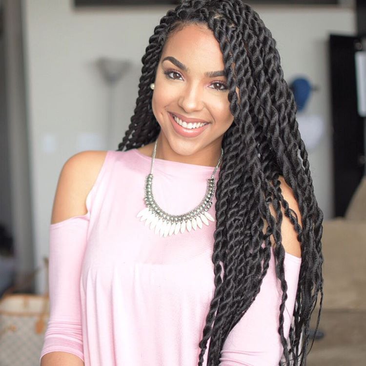 Long Senegalese Twists