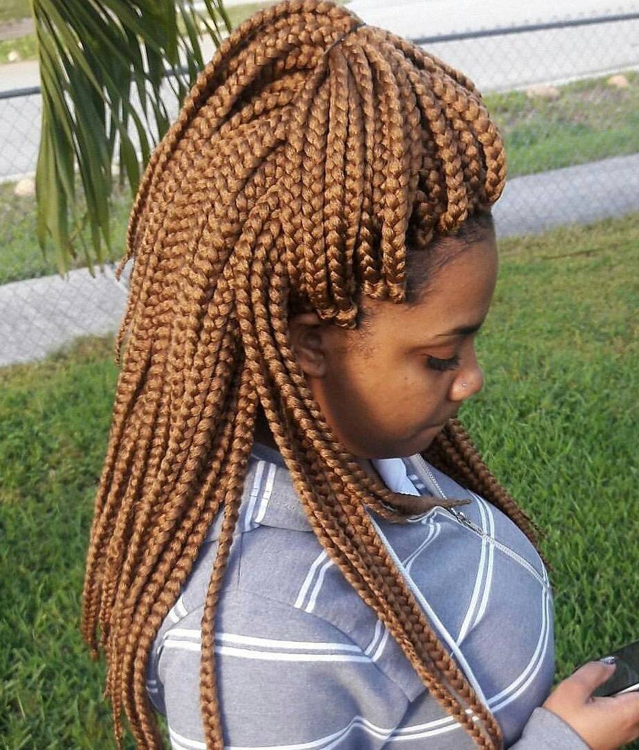 Blonde Box Braids