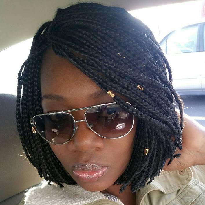 Black Bob Braids Bob