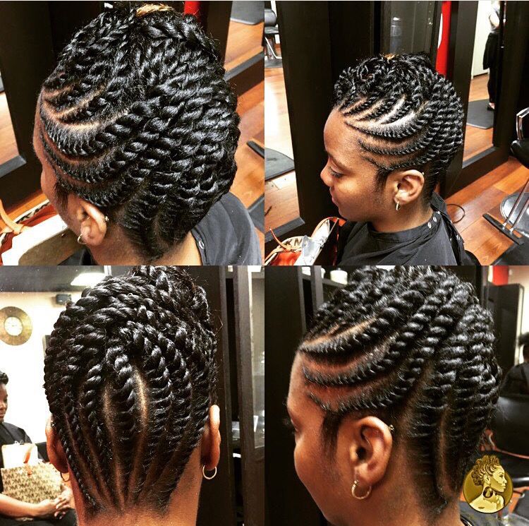flat twist braids hairstyles 5