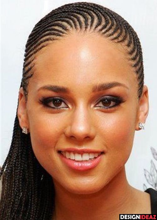 Best Black Braided Hairstyles for Round faces