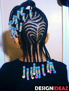 Best Black Zig-Zag Braided hairstyles for little girls