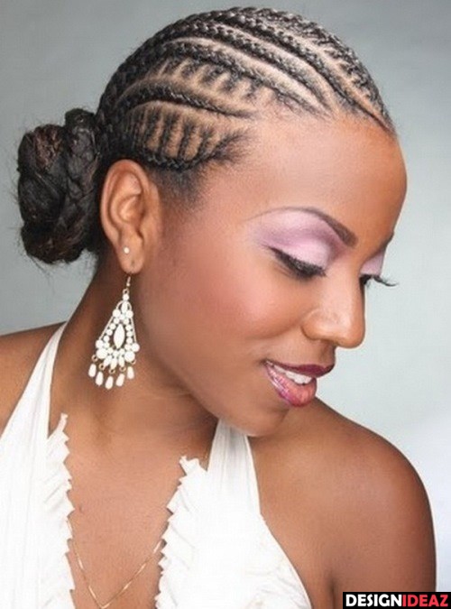 Best Short Black Braided Hairstyles for Bridesmaid for African American