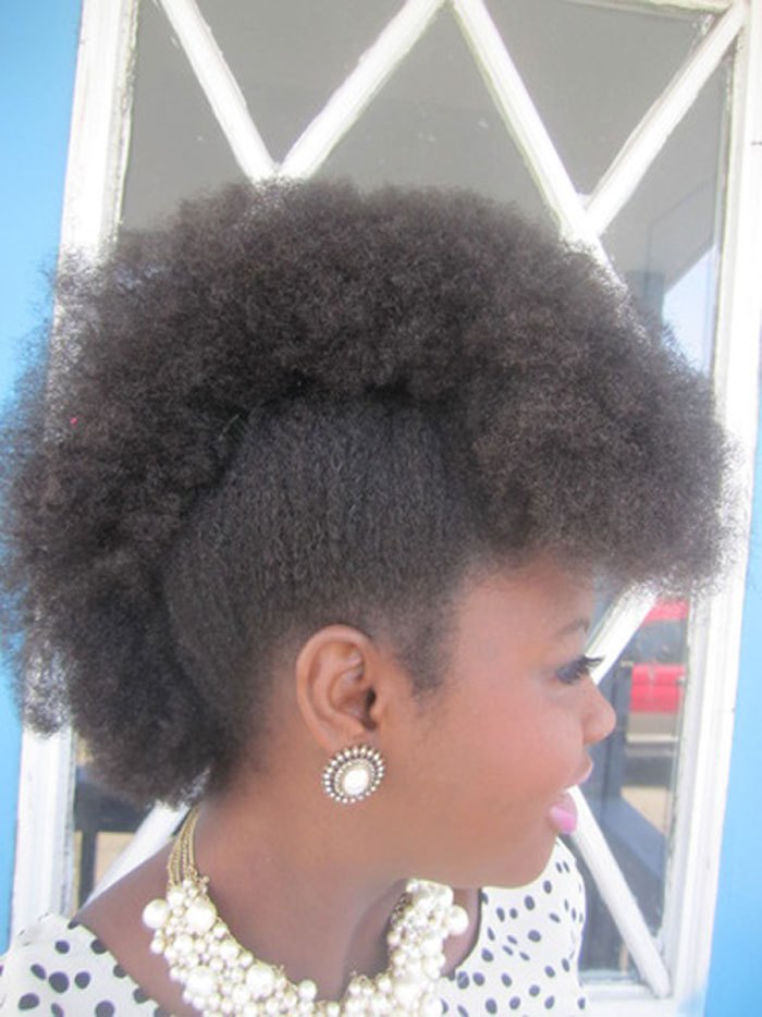 frohawk for natural hair
