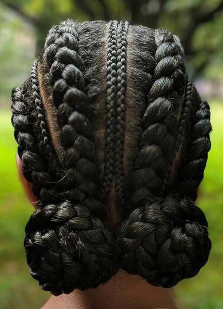 The Latest 26 Trends Of This Season For Ghana Hair Braids hairstyleforblackwomen.net 2