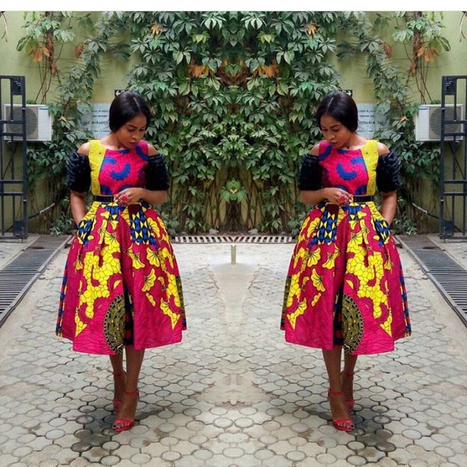 Ankara Short Gown Styles 
