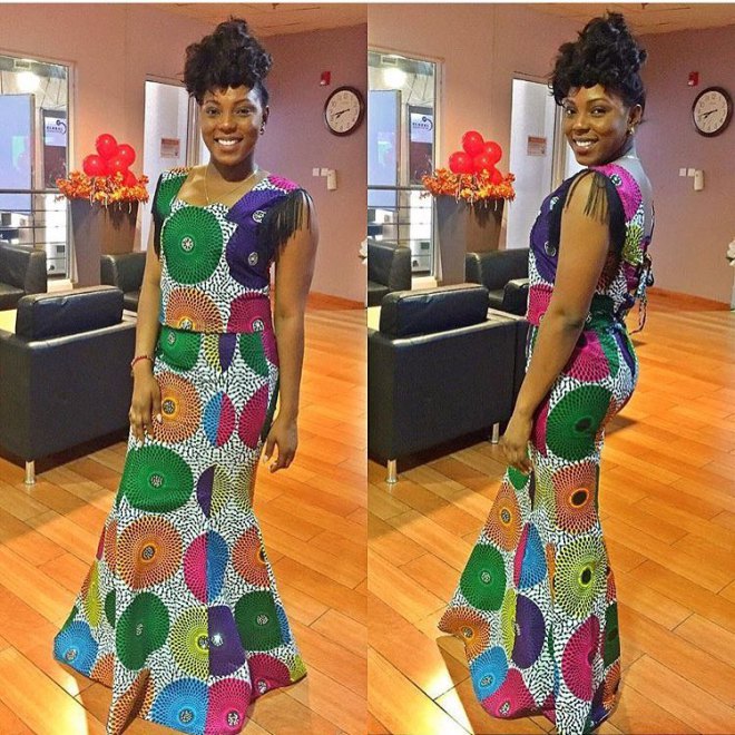 Ankara Short Gown Styles