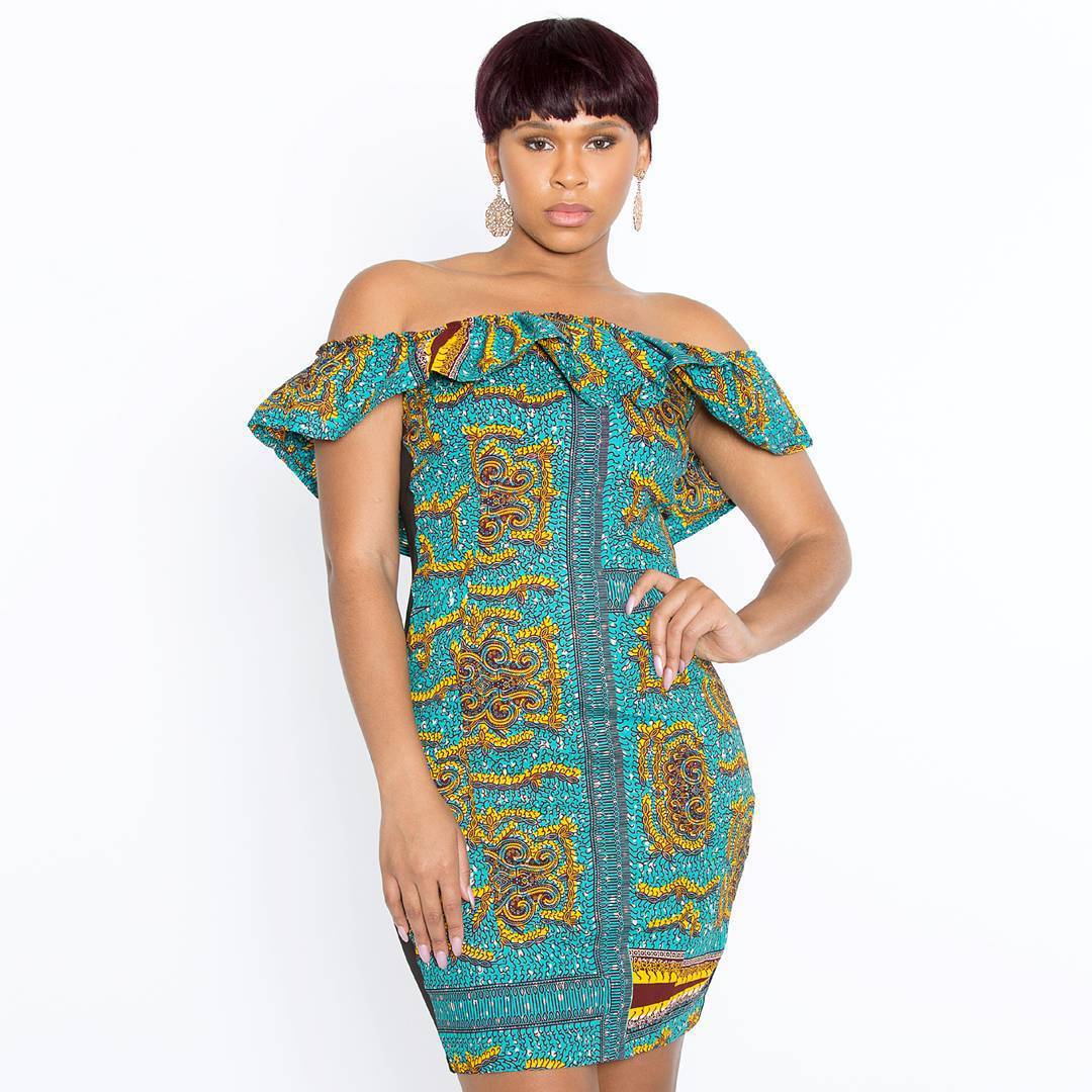 simple ankara styles gown