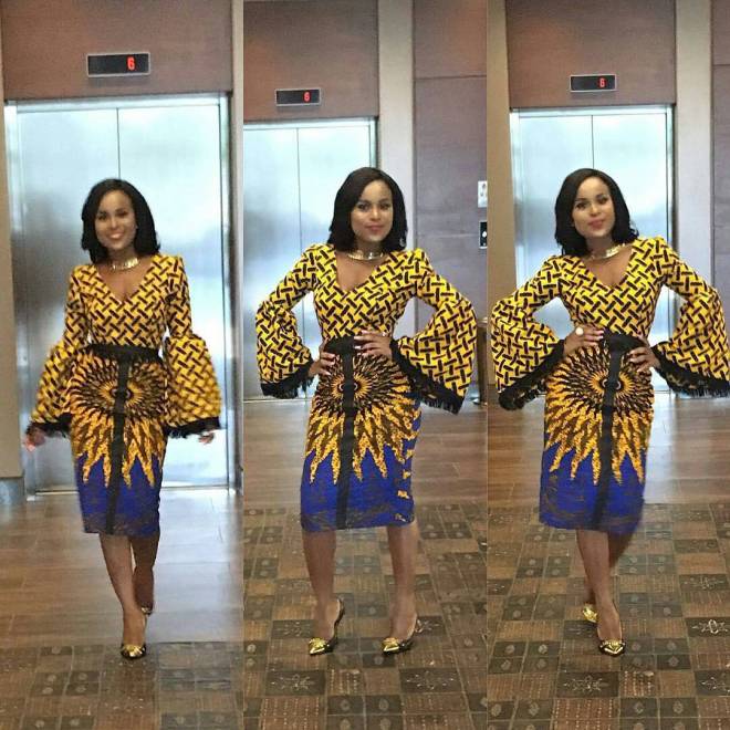 Ankara Short Gown Styles