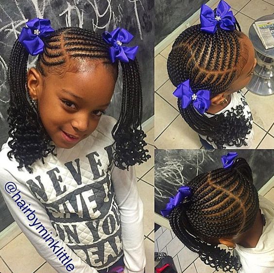Whatever the case, making your hair grow longer is easy! Ankara Teenage Braids That Make The Hair Grow Faster - Ankara Teenage Braids That Make The Hair Grow Faster - Pin ...