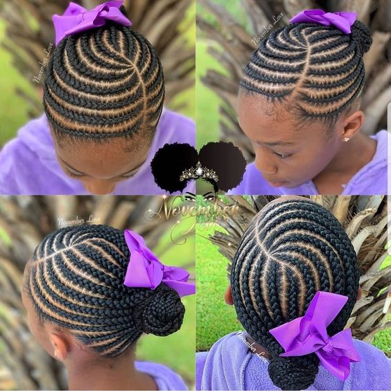 kidshairstyles kidsbraids on nstagram FEATURED novemberlov3 FOLLOW kissegirl Beauty Brand for Hair Skin Nails browngirlshair neatbraids neatprettybraids