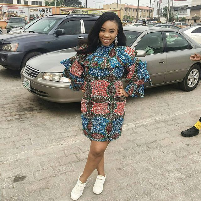 Ankara Short Gown Styles