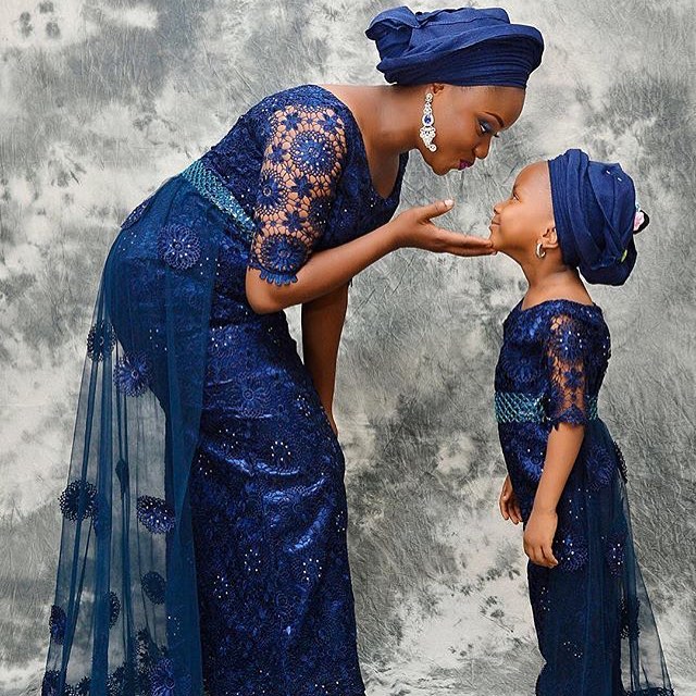 Stylish Cord Lace Aso Ebi Styles