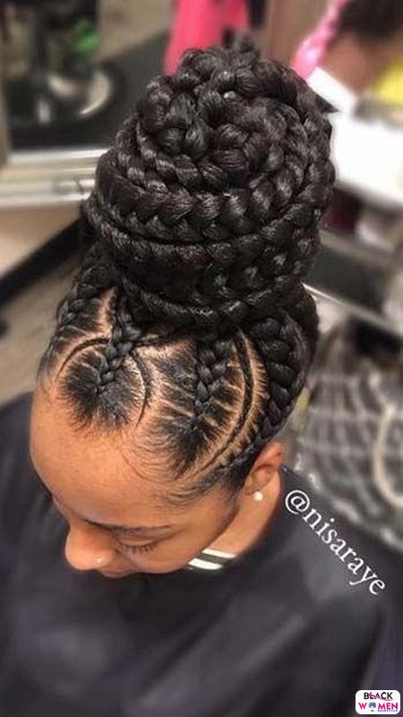 Natural hair updos 001