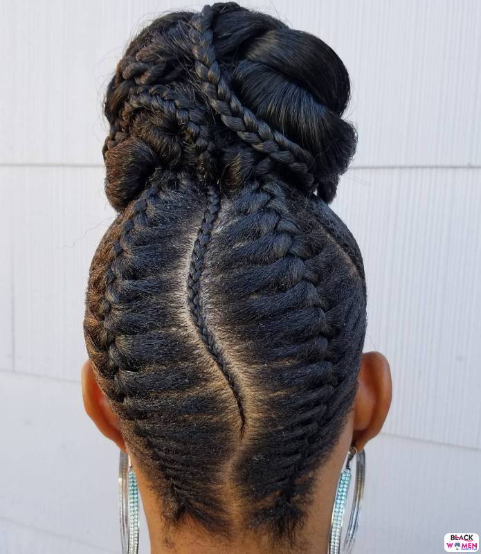 Natural hair updos 004