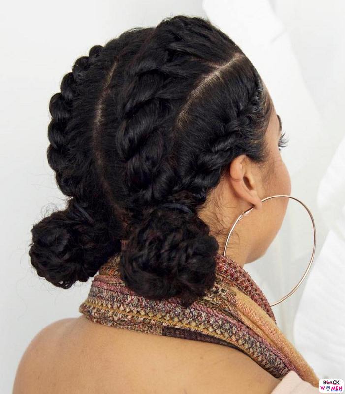 Natural hair updos 008