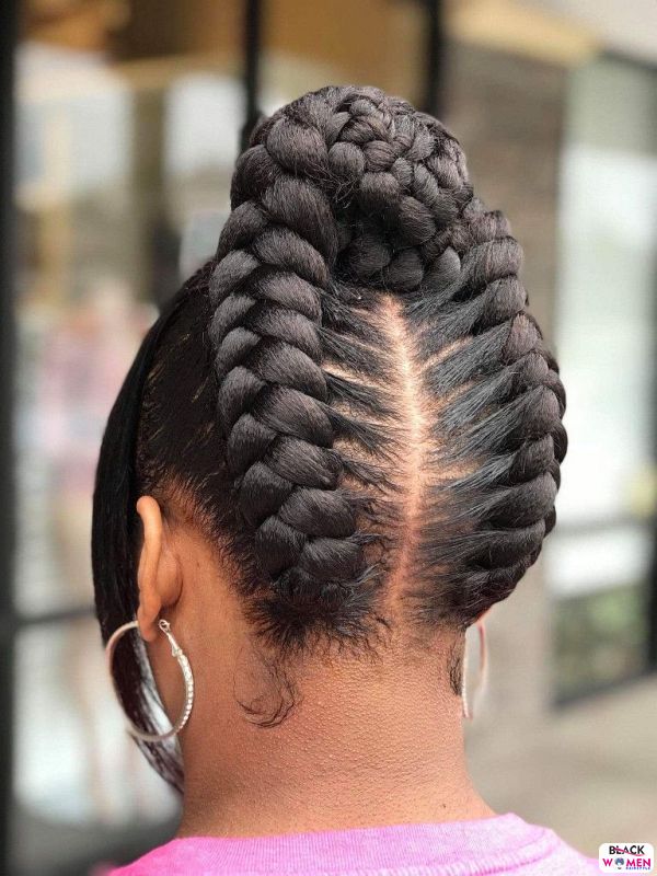 Natural hair updos 011