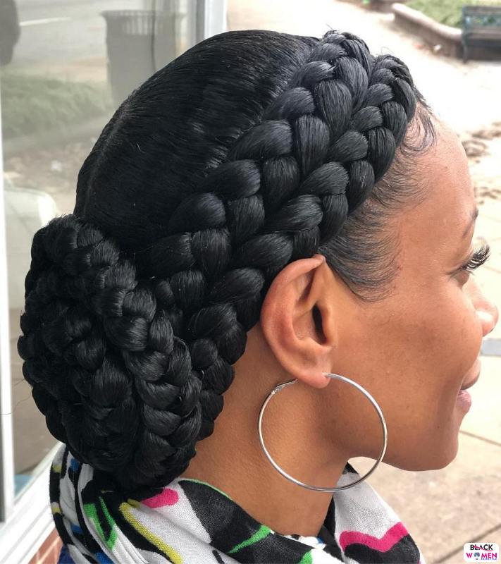 Natural hair updos 012