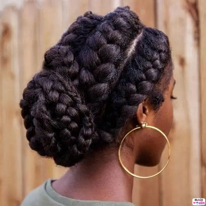 Natural hair updos 025