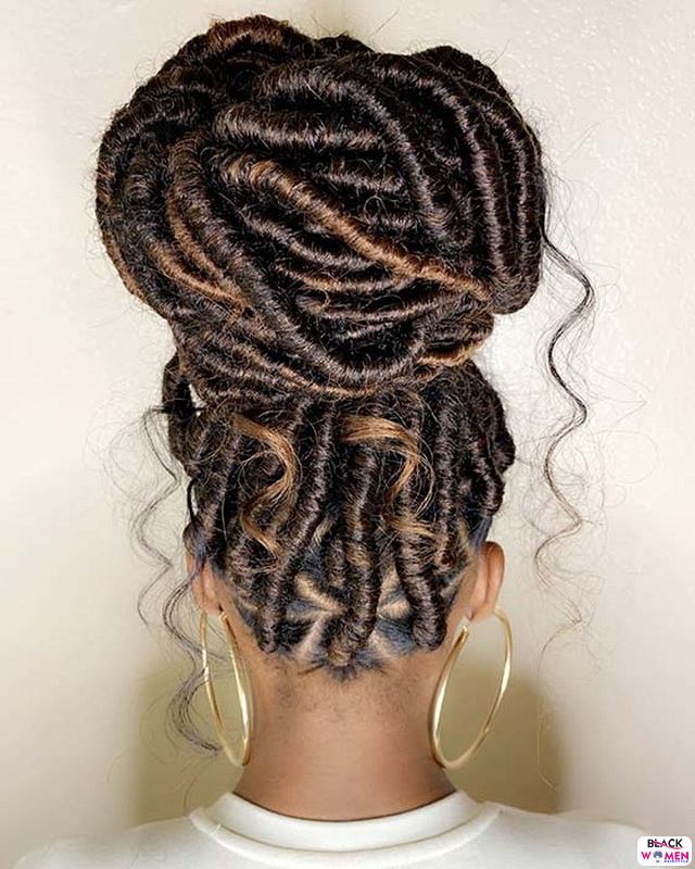 Natural hair updos 026